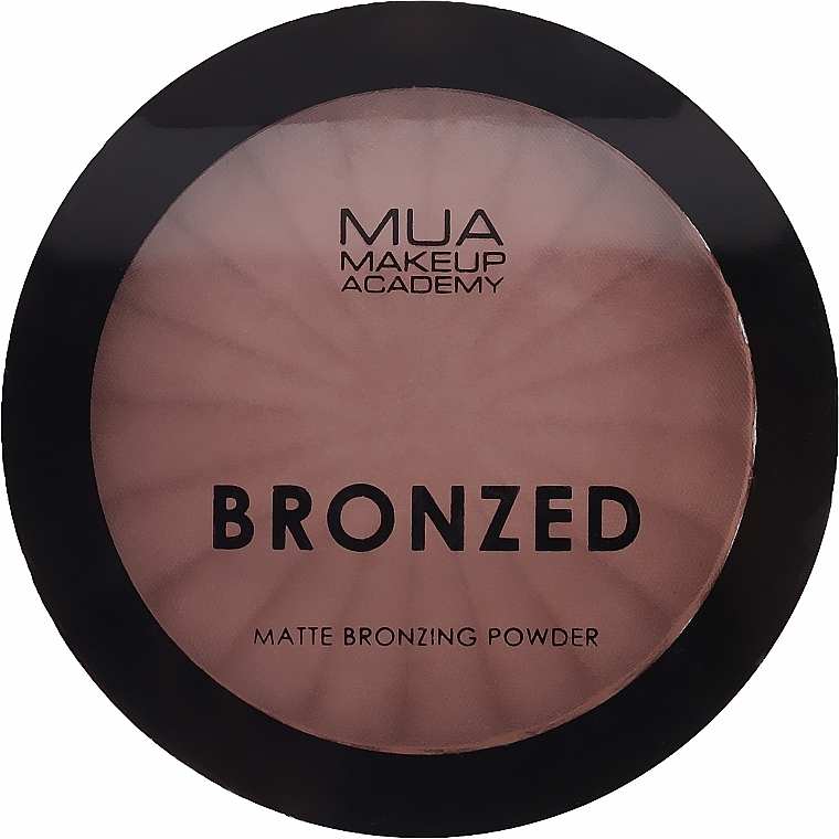 Face Bronzing Powder - MUA Bronzed Matte Bronzing Powder — photo N1
