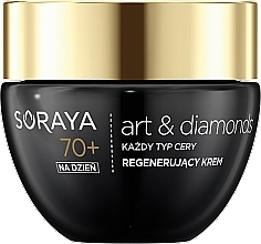 Fragrances, Perfumes, Cosmetics Day Cream for Face - Soraya Art&Diamonds Regenerating Day Cream 70+