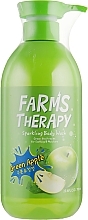 Fragrances, Perfumes, Cosmetics Green Apple Shower Gel - Farms Therapy Sparkling Body Wash Green Apple