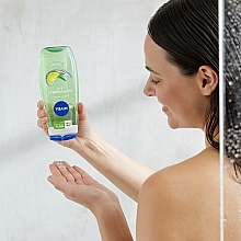 Shower Care Gel "Lemongrass & Oil" - NIVEA Bath Care Lemongrass And Oil — photo N7