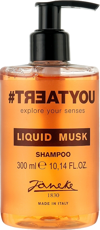 Shampoo - Janeke #Treatyou Liquid Musk Shampoo — photo N1