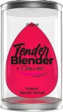 Fragrances, Perfumes, Cosmetics Makeup Sponge, pink - Clavier Tender Blender Super Soft