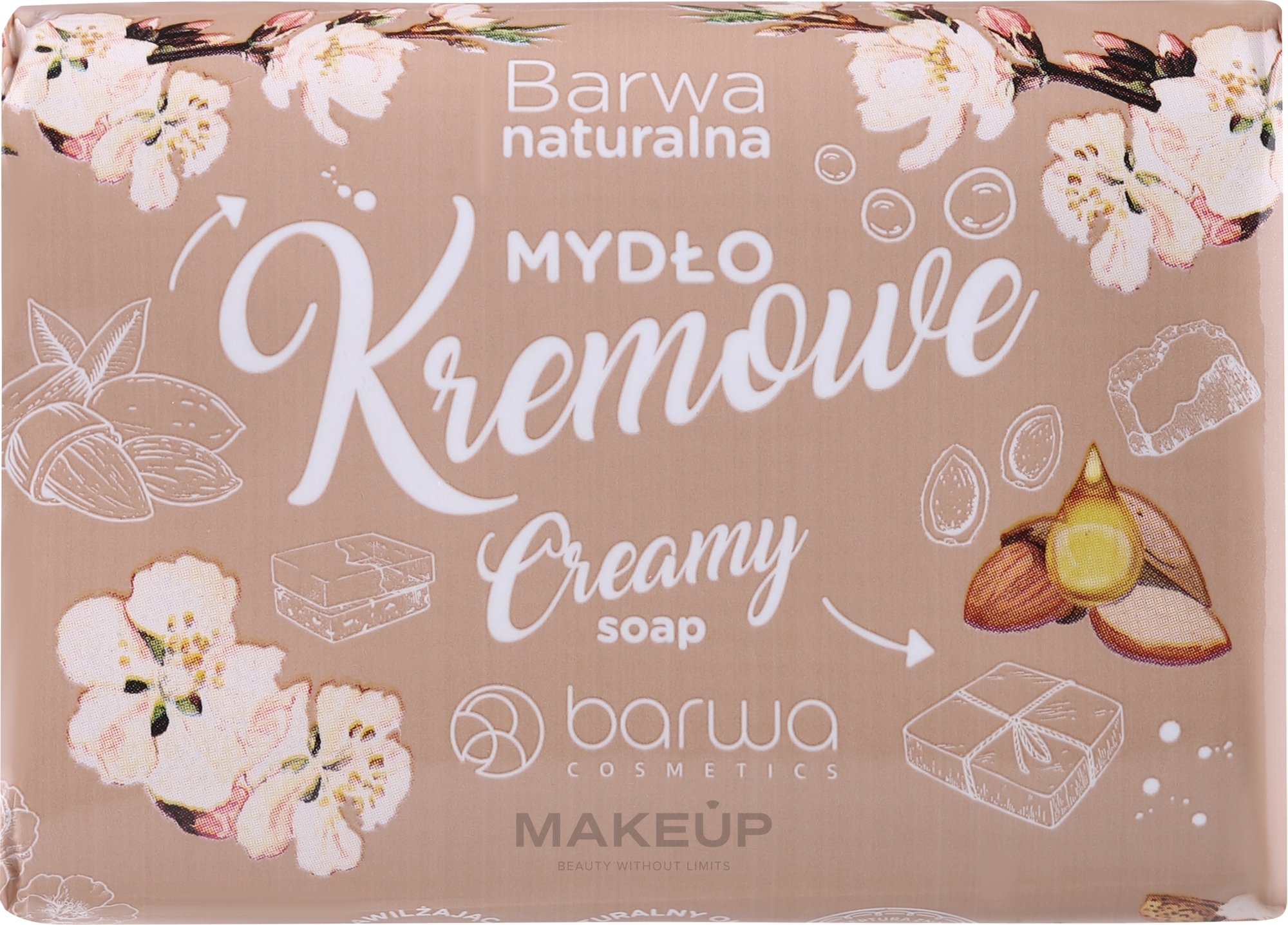 Almond Oil Cream Soap - Barwa Natural — photo 100 g