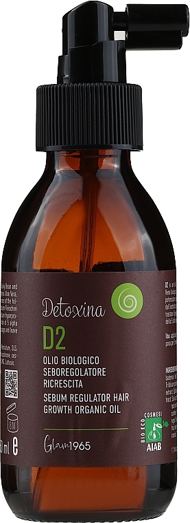 Scalp Cleansing Oil - Glam1965 Detoxina D2 — photo N1