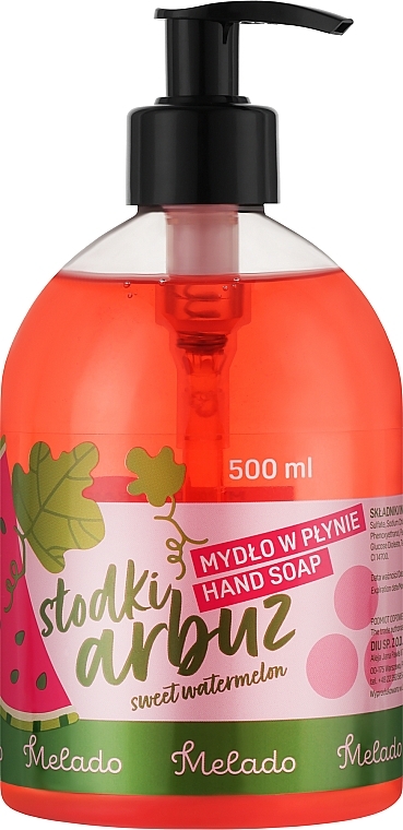 Sweet Watermelon Liquid Hand Soap - Natigo Melado Hand Soap — photo N2