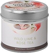 Fragrances, Perfumes, Cosmetics Scented Candle - The Country Candle Company Town & Country Wild Lime & Rose Tea Tin Candle