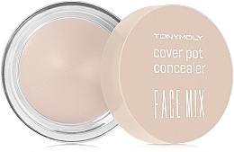 Fragrances, Perfumes, Cosmetics Cream Concealer - Tony Moly Face Mix Cover Pot Concealer