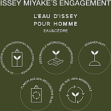 Issey Miyake L’Eau D’Issey Pour Homme Eau & Cedre Intense - Eau de Toilette — photo N6