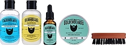 Set - Golden Beards Starter Beard Kit Arctic (balm/60ml + oil/30ml + shm/100ml + cond/100ml + brush) — photo N2