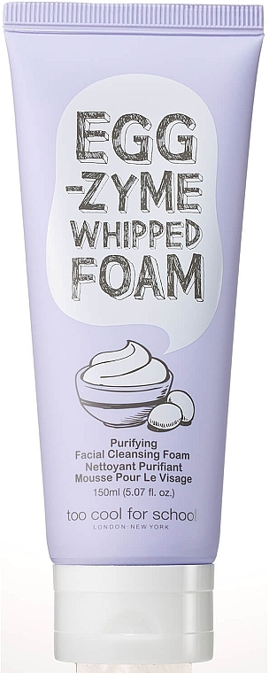 Cleansing Foam Mousse - Too Cool For School Egg Zyme Whipped Foam — photo N1