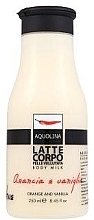 Fragrances, Perfumes, Cosmetics Body Milk - Aquolina Body Milk Latte Corpo Orancia & Vanilla