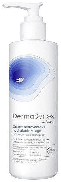 クレンジング ジェル - Dove DermaSeries Moisturising Facial Cleanser	 — photo N1