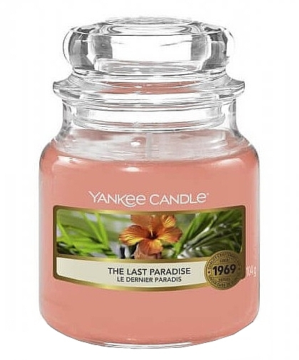 Candle in Glass Jar - Yankee Candle The Last Paradise Candle — photo N1