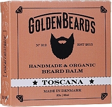 Set - Golden Beards Starter Beard Kit Toscana (balm/60ml + oil/30ml + shm/100ml + cond/100ml + brush) — photo N6