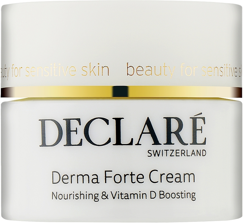 Nourishing Face Cream with Vitamin D Booster - Declare Derma Forte Cream Nourishing & Vitamin D Boosting — photo N1