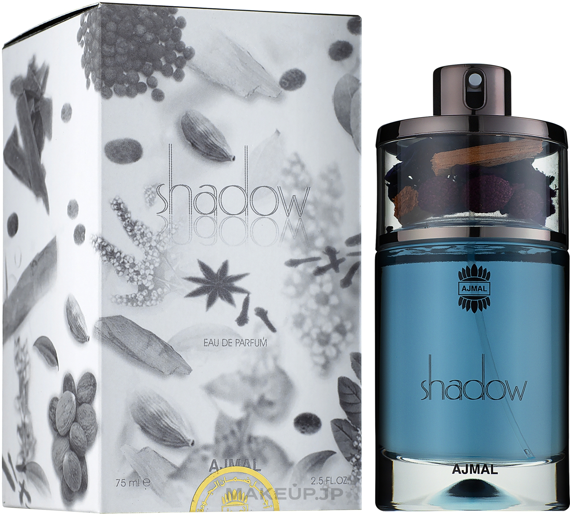 Ajmal Shadow Grey For Him - Eau de Parfum — photo 75 ml