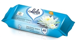 Fragrances, Perfumes, Cosmetics Wet Toilet Paper with White Lily Extract, 40 pcs - LULA