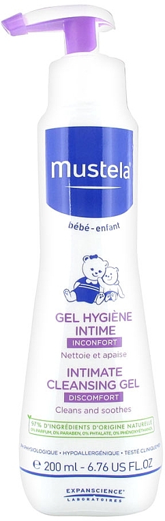 Intimate Hygiene Gel - Mustela Bebe Intimate Cleansing Gel — photo N1