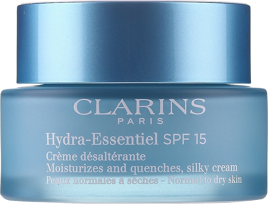 Normal to Dry Skin Moisturizing Cream - Clarins Hydra-Essentiel Silky Cream SPF 15 Normal to Dry Skin — photo N3