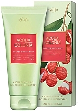 Maurer & Wirtz 4711 Aqua Colognia Lychee & White Mint - Shower Gel — photo N1