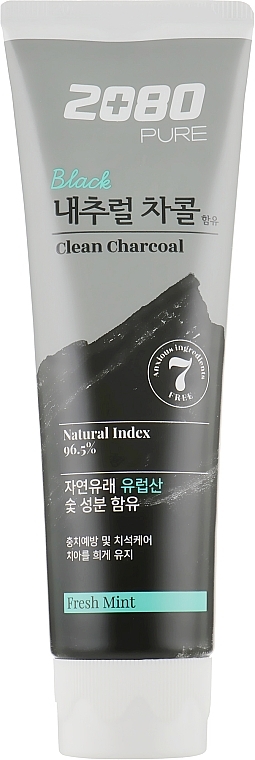 Whitening Charcoal Toothpaste - Dental Clinic 2080 Pure Charcoal Toothpaste — photo N2