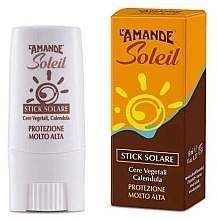 Fragrances, Perfumes, Cosmetics Sunscreen Stick - L'Amande Soleil Stick Solare SPF 50+