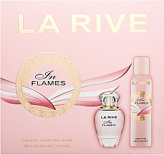 Fragrances, Perfumes, Cosmetics La Rive In Flames - Set (edp/90ml + deo/150ml)