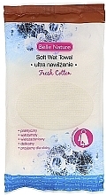 Fragrances, Perfumes, Cosmetics Wet Towels with Fresh Cotton Scent - Belle Nature Soft Wet Towel