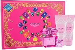 Fragrances, Perfumes, Cosmetics Versace Bright Crystal Absolu - Set (edp/90ml + b/lot/100ml + edp/5ml + sh/gel/100ml) 