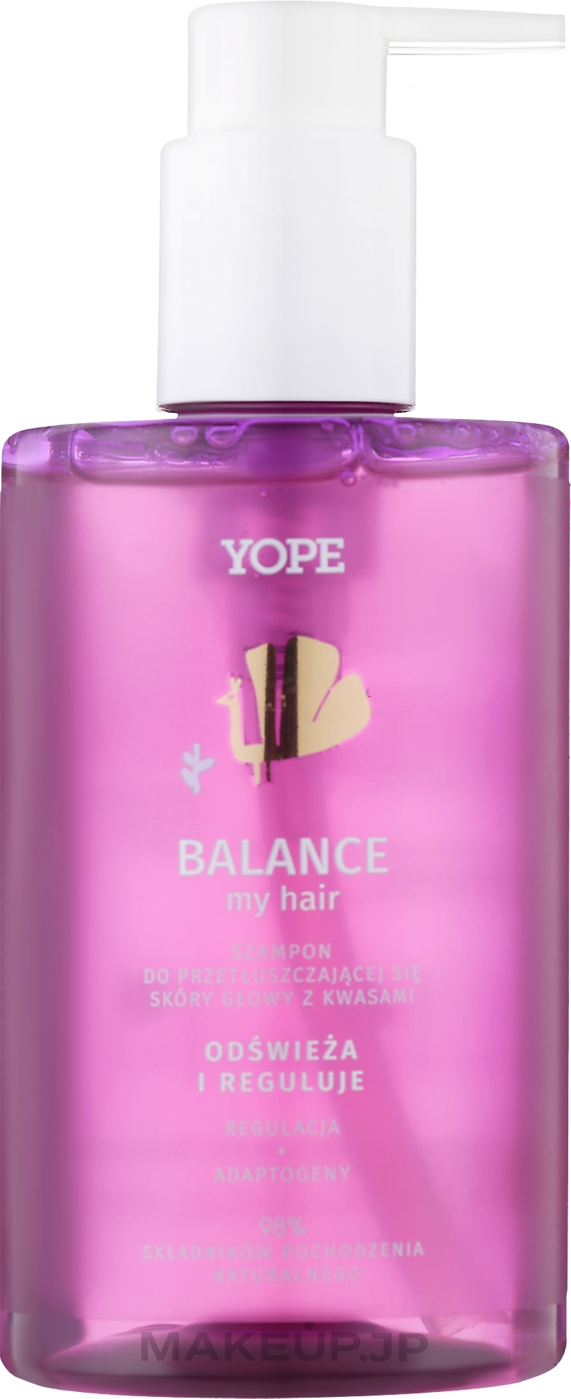Balancing Shampoo for Oily Scalp - Yope Balance — photo 300 ml