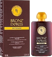 Fragrances, Perfumes, Cosmetics Intensive Auto-Tan Lotion for Face and Body - Academie Bronz’Express Intense Lotion
