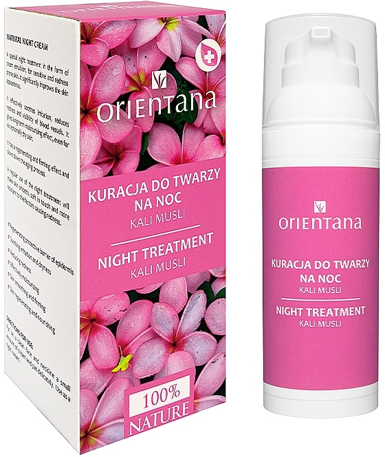 Night Face Cream - Orientana Kali Musli — photo N1