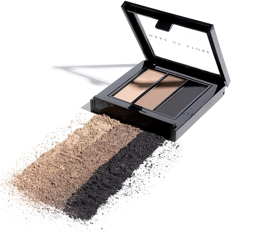 Eyebrow Makeup Palette - Make Up Store Tri Brow — photo N2