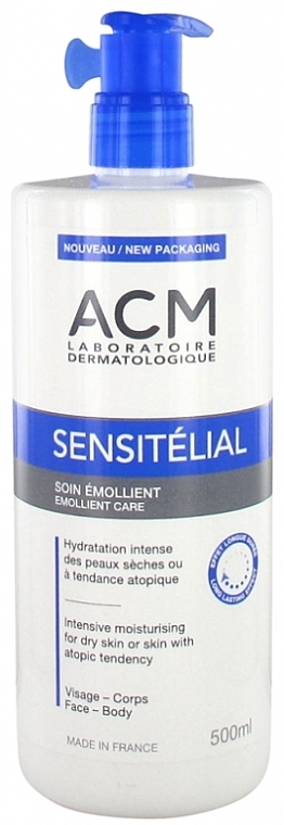 Softening Body Cream - ACM Laboratoires Sensitelial Emollient Care — photo N2