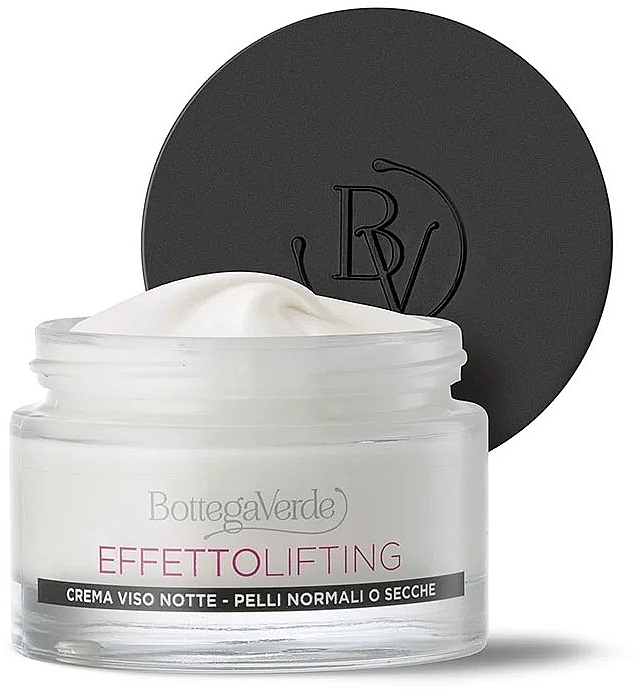 Lifting Effect Anti-Ageing Night Face Cream - Bottega Verde Lifting Effect Anti-Ageing Night Face Cream — photo N1