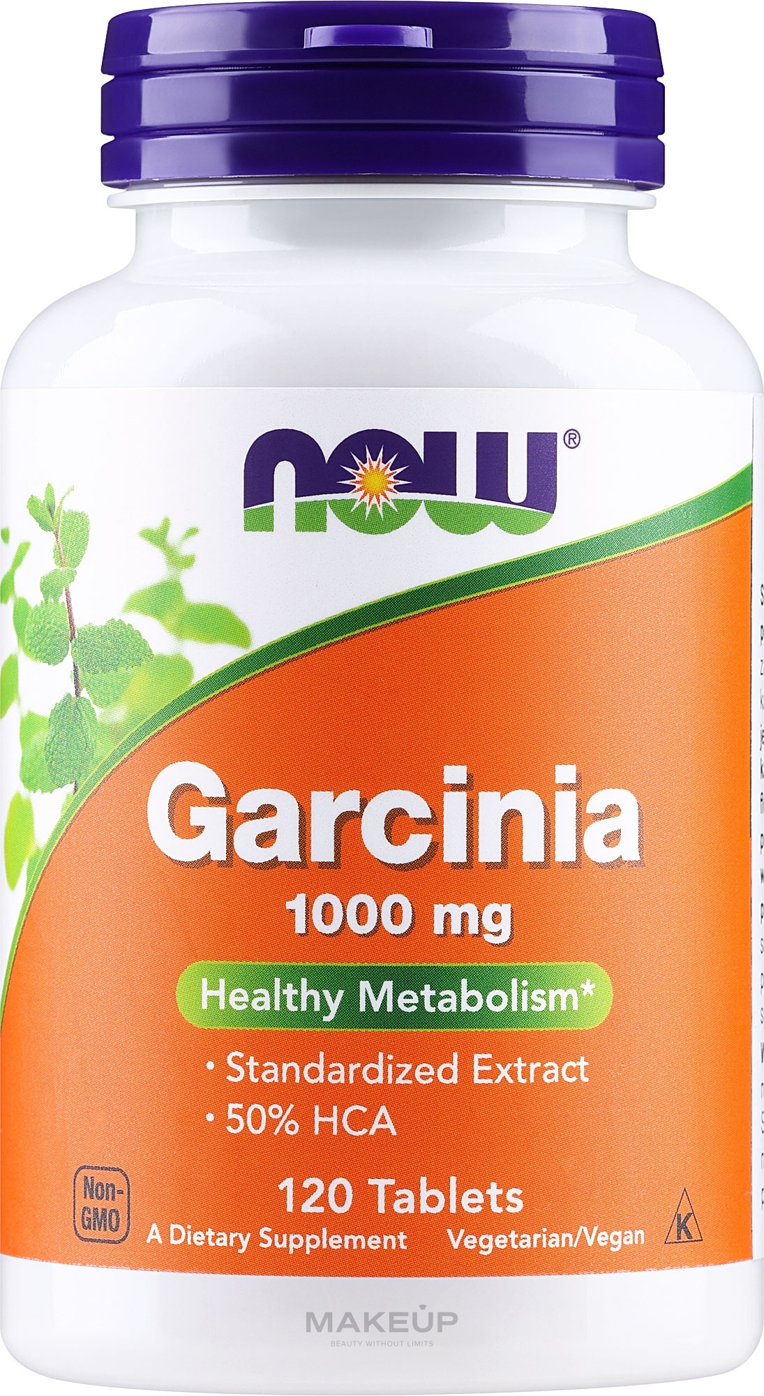 Garcinia, 1000mg, tablets - Now Foods Garcinia, 1000mg — photo 120 szt.