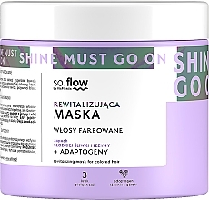 Fragrances, Perfumes, Cosmetics Coloured Hair Mask - So!Flow Revitalizing Mask for Colored Hair