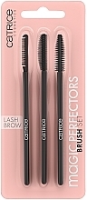 Eyelash Brush Set, 3pcs - Catrice Magic Perfectors Brush Set — photo N2