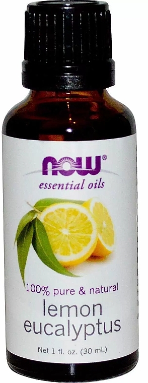 Lemon & Eucalyptus Essential Oil - Now Foods Essential Oils 100% Pure Lemon Eucalyptus — photo N1