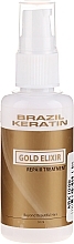 Fragrances, Perfumes, Cosmetics Hair Elixir - Brazil Keratin Gold Elixir Repair Treatment