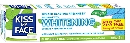 Fragrances, Perfumes, Cosmetics Whitening Toothpaste - Kiss My Face Whitening Toothpaste