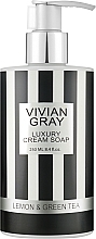 Fragrances, Perfumes, Cosmetics Hand Cream Soap - Vivian Gray Lemon & Green Tea Luxury Cream Soap