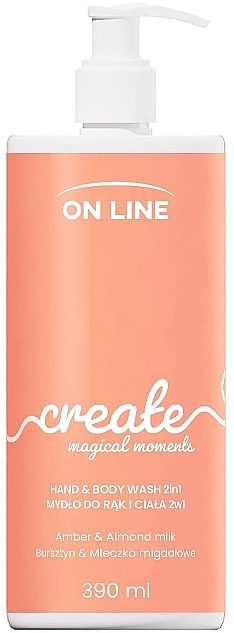 Hand and Body Soap 2in1 'Creat' - On Line Hand & Body Wash — photo N1