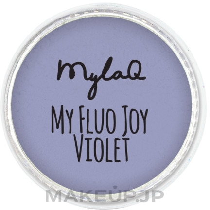Nail Pigment - MylaQ My Fluo Joy — photo Violet