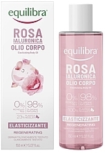 Fragrances, Perfumes, Cosmetics Body Oil - Equilibra Rosa Elasting Body Oil 