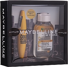 Fragrances, Perfumes, Cosmetics Set - Maybelline (mascara/10.7ml + micellar water/100ml)