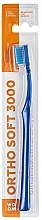 Soft Orthodontic Toothbrush, blue - Woom Ortho Soft 3000 Toothbrush — photo N1
