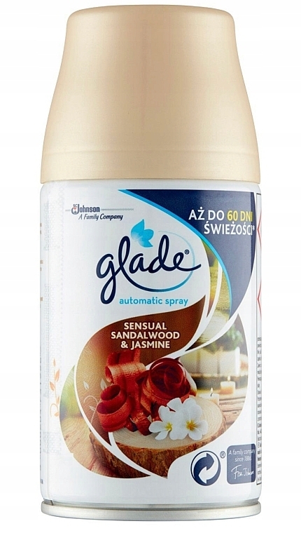 Replaceable container for automatic air freshener - Glade Automatic Spray Sensual Sandalwood & Jasmine — photo N3