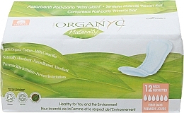 Organic Postpartum Sanitary Pads, 12 pcs - Corman — photo N1
