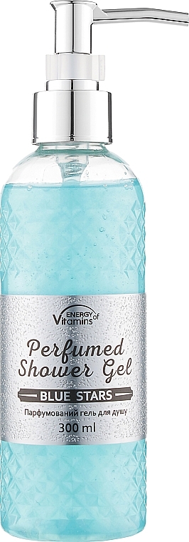 Perfumed Shower Gel - Energy of Vitamins Perfumed Blue Stars — photo N2